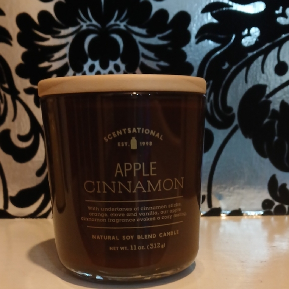 Apple Cinnamon Soy Blend Candle - Picture 1 of 2